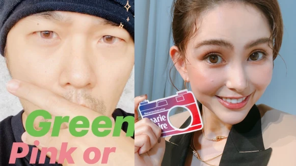 昆凌隱形眼鏡最愛戴「橄欖綠、岩石灰」，搭配服裝展現俐落眼神，另外推薦「粉紅色彩拋」讓眼神超溫柔