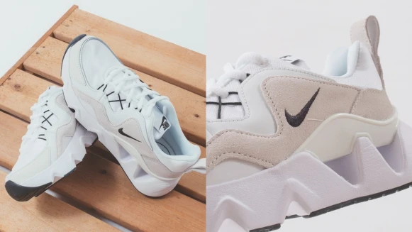 人氣球鞋Wmns Nike Ryz 365再推新色！奶茶麂皮拼接白色網布，不用3000就能入手