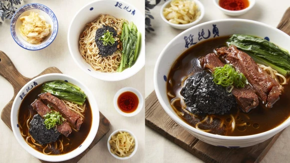 超奢華！段純貞推松露風味牛肉麵，2款松露料理中西融合超濃郁
