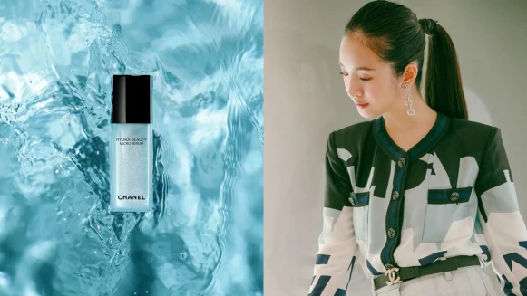 林依晨的第一罐香奈兒保濕就是山茶花！悶熱天氣想要肌膚健康清爽、水出新高度〜懂選保養最重要！