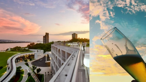 大人們的夏令營！淡水絕美飯店推出「精釀啤酒節」，270度高樓夕陽、草坡上愜意數星星，端午節搶先登場