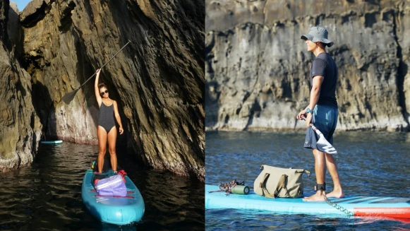 一年四季都玩SUP | 離峰夫妻這樣穿，玩得開⼼也要穿的好看