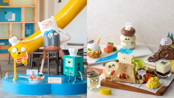 怎捨得吃熊熊！台南和逸飯店推熊熊遇見你下午茶，入住還可以帶走飛天小女警、老皮、熊熊遇見你獨家周邊