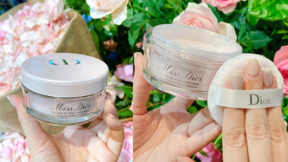 2020 DIOR推出粉紅珠光「香體蜜粉」為身體擦上Miss Dior浪漫香氣，大大嬌寵肌膚！