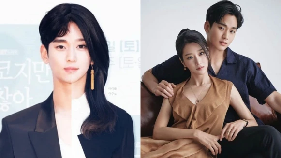 金秀賢、徐睿知《雖然是精神病但沒關係》「小臉CP」誰的臉更小?答案揭曉就是...還有點夫妻臉呢!