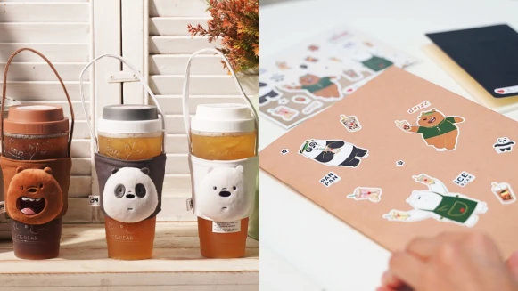 吃可愛長大！《熊熊遇見你》13款超萌實用周邊公開，環保杯、靠枕、杯套提袋通通有