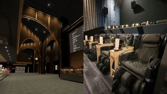 桃園新光影城4大亮點！打造超狂規格影廳，Osim天王按摩椅、奢華電動床躺著看，票價大公開