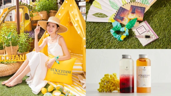 歐舒丹「普羅旺斯野餐趣」夢幻帳篷區、黃色復古小卡車、南法小市集…打造美照拍不完的快閃店,還能感受夏日限定馬鞭草系列的沁涼感