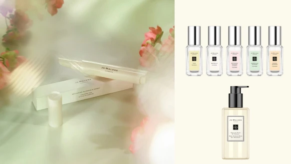 Jo Malone London 2020夏日新品推薦：杏桃花與蜂蜜香水筆、花香迷你小香組合、英國梨與小蒼蘭沐浴露、藍風鈴擴香