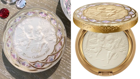 佳麗寶米蘭絕色香體粉2020年推出30週年紀念版，首度出現兩位小天使，傳遞滿滿幸福