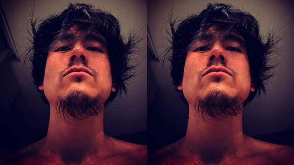 彭于晏IG曬一系列頹廢大叔自拍!蓄鬍長髮自稱流浪漢,真的是有顏就任性啊