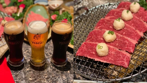 來《老乾杯》開喝！搶先獨賣日本「YEBISU惠比壽桶裝生啤酒」，兩款成熟感啤酒香氣配燒肉太享受