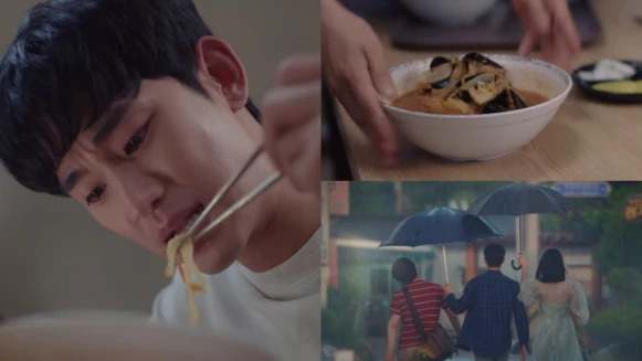 金秀賢《雖然是精神病但沒關係》「炒碼麵」、雨傘的意義,「味覺觸動的情感,永遠是最刻骨銘心的滋味。」