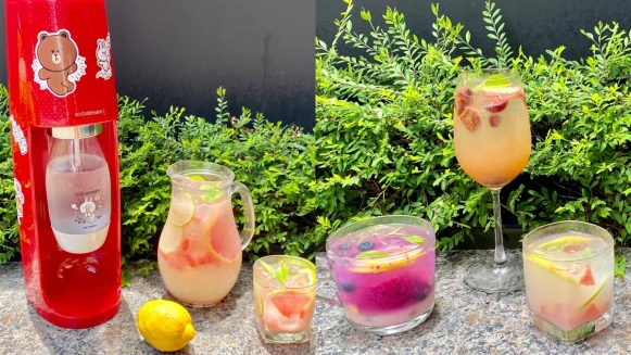 消暑必備！sodastream夏日繽紛氣泡飲食譜大公開，在家也能輕鬆做出網美氣泡水