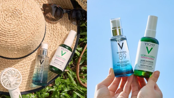 炎夏臉出油長痘痘好困擾?就交給薇姿小草原噴霧+M89穩定膚況神器!不管是油性肌膚、敏感肌通通都能用