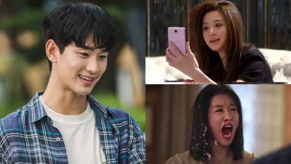  金秀賢 對付抓狂女人有一套？！《雖然是精神病但沒關係》徐睿知 VS《星你》全智賢，全都被他治癒了！