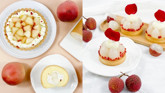 甜點控開吃！波絲甜推6款夏季限定甜點，榴槤生乳捲、水蜜桃塔、荔枝甜點一次滿足