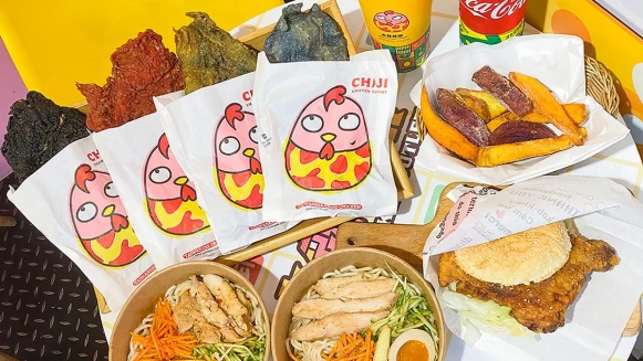 【台北車站美食】赤雞雞排推「彩色雞排」6款特殊風味，必吃麻辣鍋雞排香麻辣一次滿足，還有醉雞口味