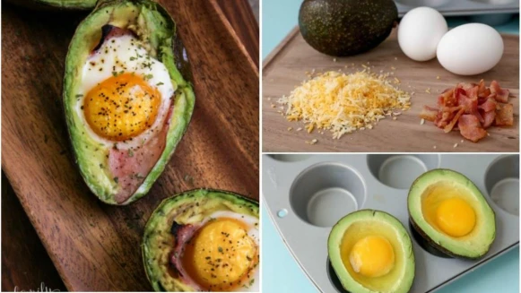 不敢吃酪梨？一定要試試這道營養健康又美味的培根酪梨焗蛋 一吃就會上癮！