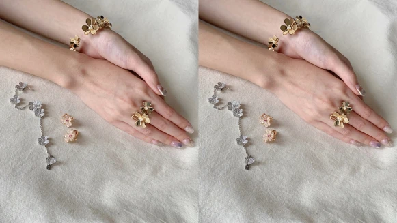 試戴報告│Van Cleef &amp; Arpels集結愛心花瓣造型、鏡面拋光工藝的Frivole系列新品細節實錄