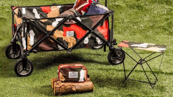 露營族必收！全聯全新集點加價活動，首度與美國Outdoor品牌POLeR打造9款楓葉橘迷彩單品