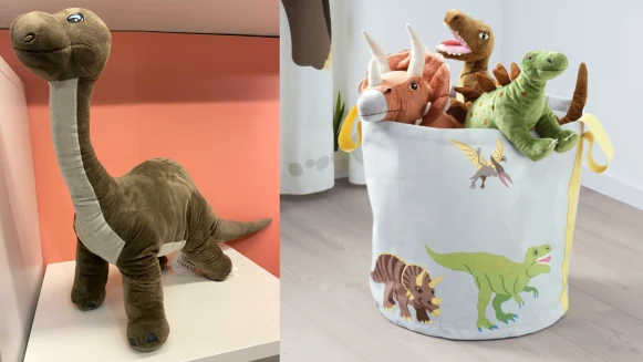 IKEA超人氣鯊魚對手來臨！全新「JÄTTELIK恐龍」系列超萌問世，暴龍、雷龍、劍龍玩偶太欠抱，甚至能變成恐龍蛋