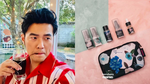 周杰倫跨入美妝界！為底下潮牌PHANTACi X haruharu設計聯名保養旅行組外包裝