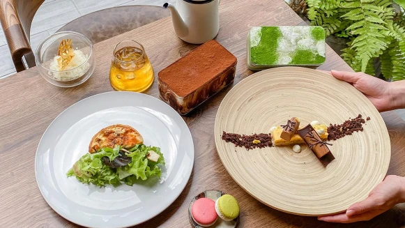 【宜蘭礁溪甜點店】樹里採預約制的私廚甜點，一星期只賣兩天，以原生食材製作出的森林系甜點