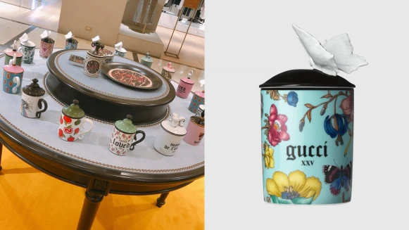 Gucci Decor 香氛蠟燭美得像藝術品!百年陶瓷瓶身配上彩繪圖案,迷死香氛控,最熱賣款式推薦