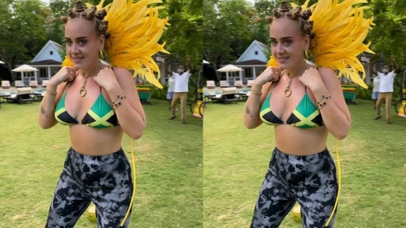 愛黛兒Adele是妳嗎？IG比基尼新照曬超狂瘦身成果，V臉細腰根本判若兩人