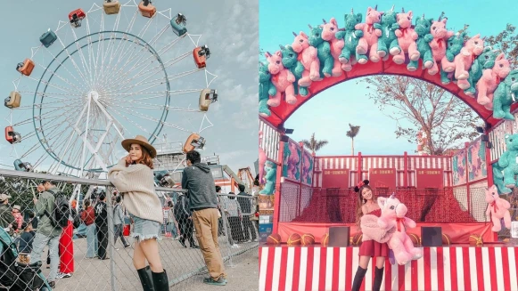 歐美主題樂園「JETS嘉年華」進駐桃園青埔9/26開幕！8層樓高摩天輪、遊園歡樂小火車等30項遊樂設施，立刻手刀衝