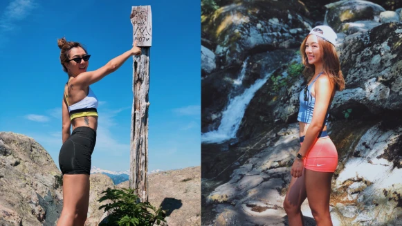 野女孩Tiffany：爬山是最好的自然健身房，邊運動邊享受美景