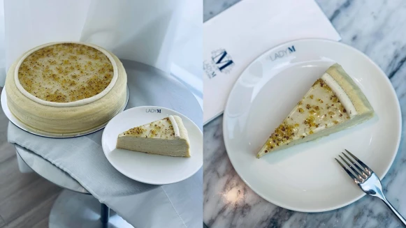 Lady M秋季夢幻新口味「桂花千層蛋糕」登場！中秋優雅手提燈籠禮盒上市，湖水綠外觀還有俏皮嫦娥奔月剪影