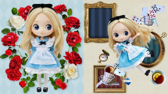 太夢幻！Q posket Doll新系列推迪士尼愛麗絲，水汪汪大眼搭配柔順頭髮細緻度再升級