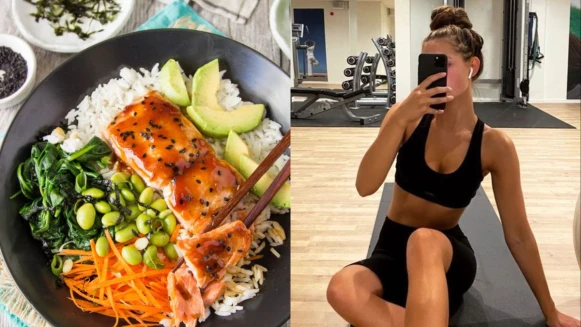 一碗香味四溢的健康餐—日式酪梨鮭魚海苔拌飯做法來了！