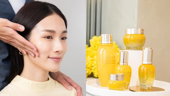 讓肌膚和時間唱反調 少女般的澎彈亮就靠這瓶！全新升級蠟菊賦活系列，抗老蠟菊濃度提升30%，掌握極致抗老演算肌