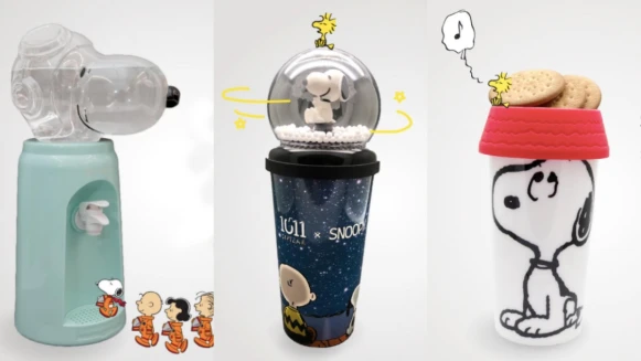 史努比控必收！1011 SIP TEAＸSNOOPY快閃店推7款全新周邊，限量史努比飲水機、療癒轉轉杯