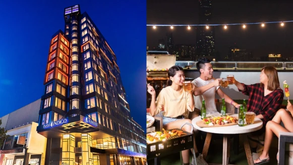 中秋節聚會首選！高雄英迪格酒店「高空烤肉趴」回來了，澎湃海陸食材、3款限定調酒，配港都夜景太Chill