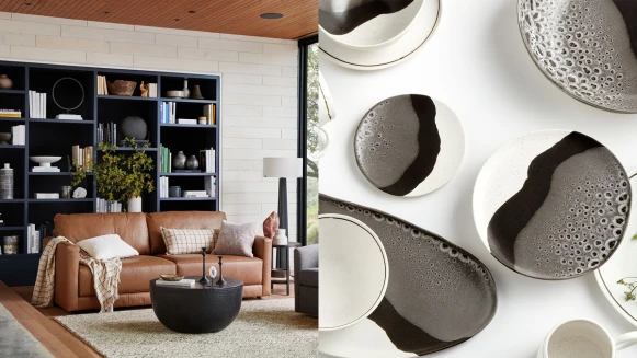 把大自然美好搬進家中！Crate and Barrel秋冬4大風格：海浪泡沫、溫潤暖色，為居家空間增添溫度