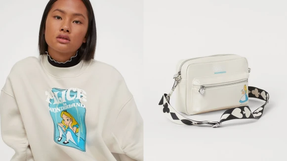 最貴不用千元！H&amp;M聯手迪士尼童話《愛麗絲夢遊仙境》打造服飾、包包、帆布鞋、腰帶