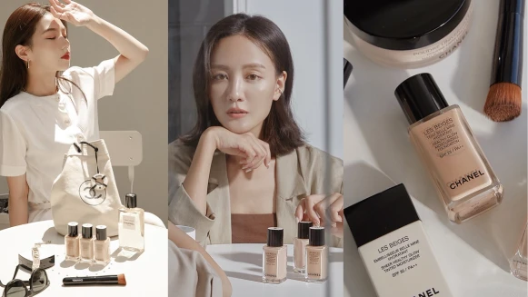 COS、大饅同時愛上了香奈兒恆潤裸光水慕絲粉底 ，自信優雅的法式裸妝因你而生！