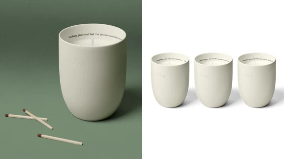 Aesop 2020年首度推出香氛蠟燭!以古希臘羅馬的天文學家為名,讓燭光宛如繁星般點亮感官