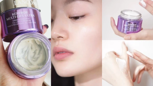 網路默默瘋傳史上「最輕盈的抗老乳霜」！蘭蔻週慶無限回購「青春霜」，讓臉又緊又嫩又白的原因公開！