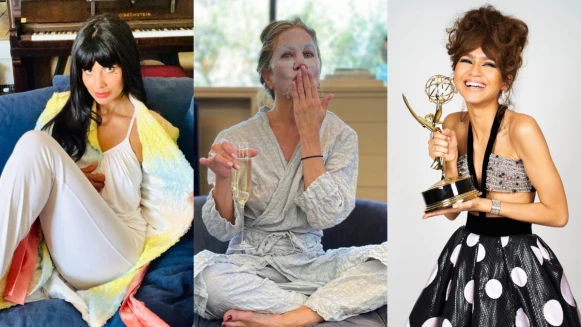 2020艾美獎線上典禮超精彩！明星「居家時尚」穿搭不輸往年星光紅毯！