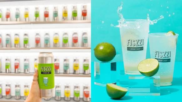 低卡手搖飲！FISZZI費滋氣泡飲專賣店4款必喝推薦，綿密氣泡口感搭配新鮮水果好喝兼具低熱量的飲品