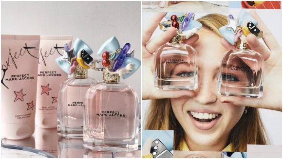 尖叫吧女孩!Marc Jacobs全新完美女人淡香精「甜美杏仁奶香」柔軟可人,還邀來Kate Moss女兒拍大片