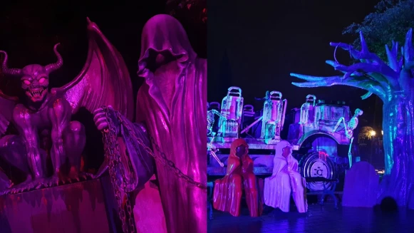 連假去六福村挑戰膽量！年度盛事「萬聖墓碑鎮」登場，10呎高惡魔、場場爆滿惡靈餐廳…好膽你就來