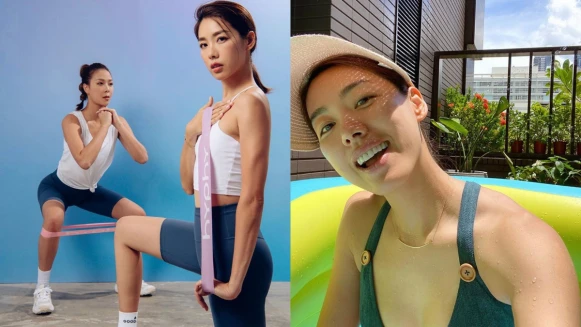 【產後媽咪動起來】4組提升核心/背部/骨盆底肌的力量、還有幫助消脂的有氧訓練｜可彤健身教室#6