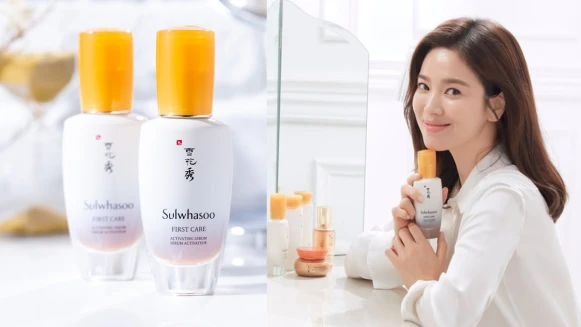 百大賞新星賞就是它！素顏美女宋慧喬的最愛絕對是潤燥養膚精華~現在就趁週年慶把雪花秀打造素顏美肌的組合買起來！