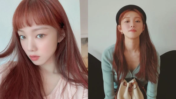 早秋就染「霧感玫瑰紅棕」髮色,跟著李聖經、水原希子變髮,超顯白顯嫩!